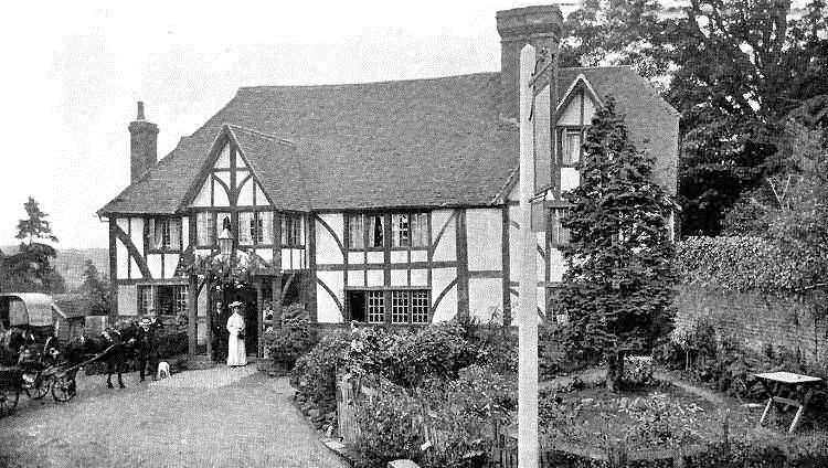The George & Dragon in Speldhurst in 1905. Picture: dover-kent.com