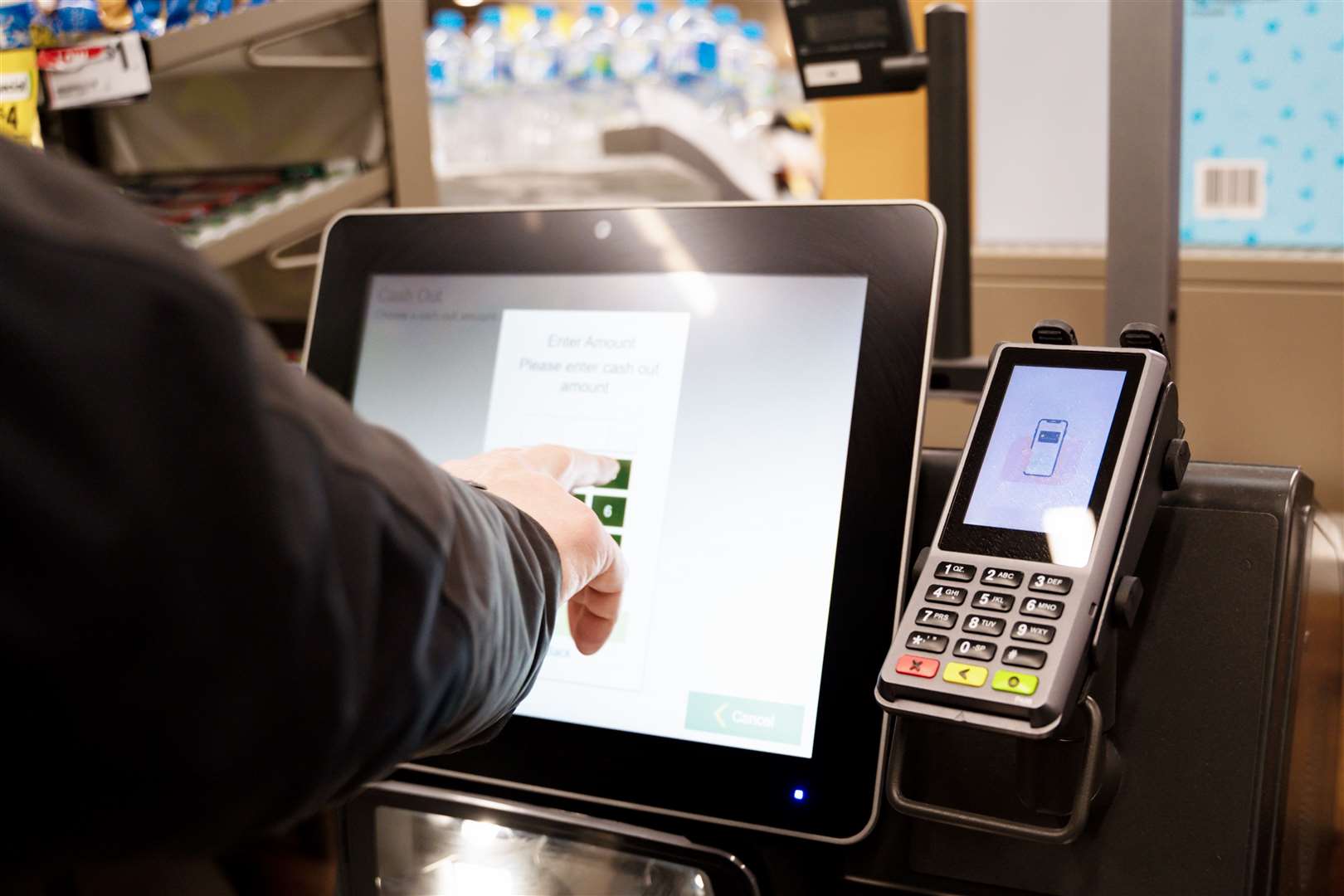 Self service checkouts are now commonplace. Image: iStock.