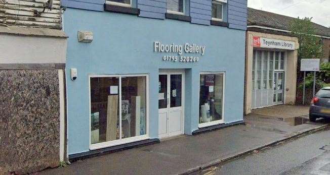The Flooring Gallery in London Road, Teynham, where Teynham Cutz will be setting up shop. Picture: Google Maps
