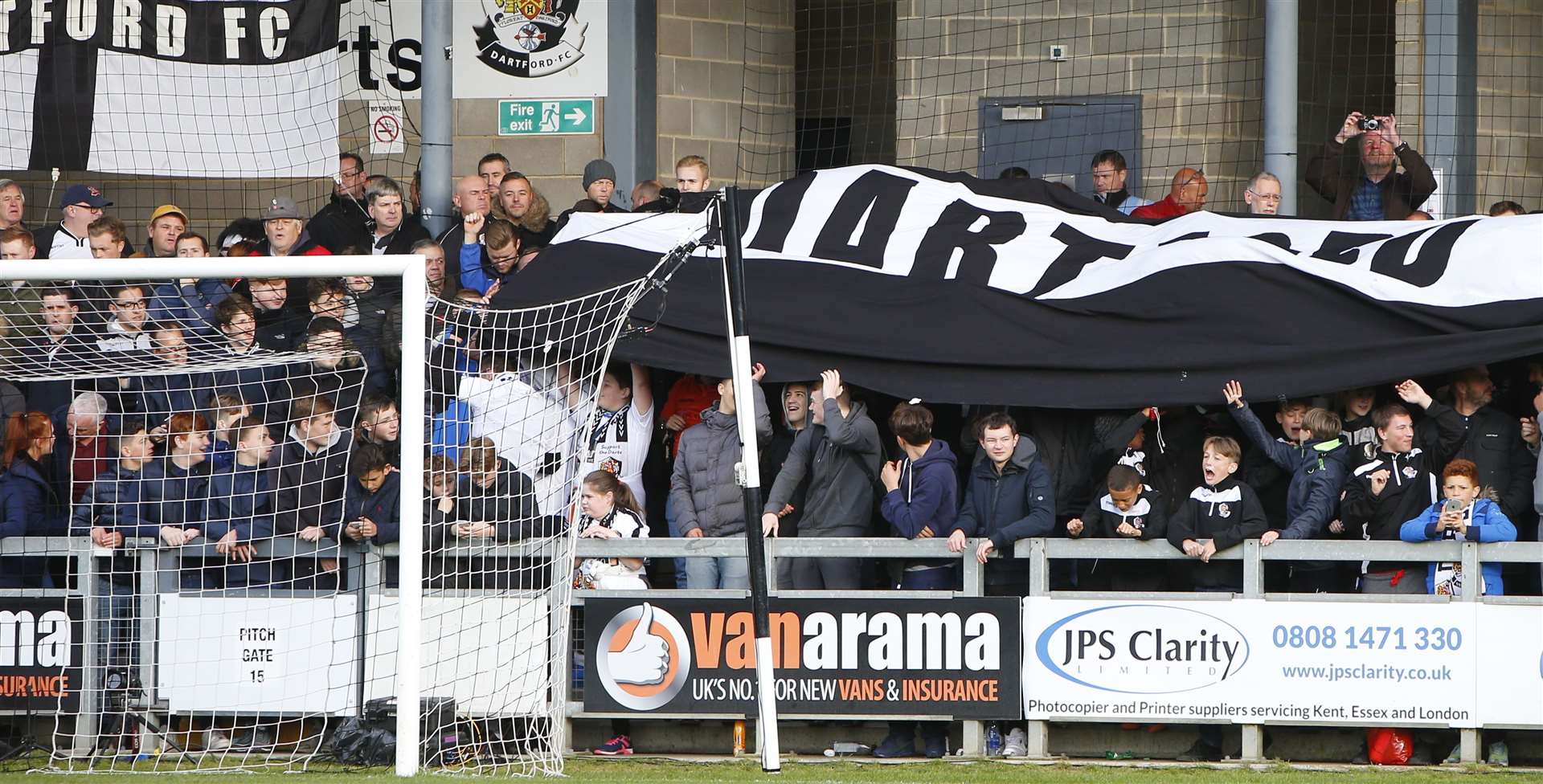 Dartford chairman Steve Irving wants more fans cheering the team on next season. Picture: Andy Jones