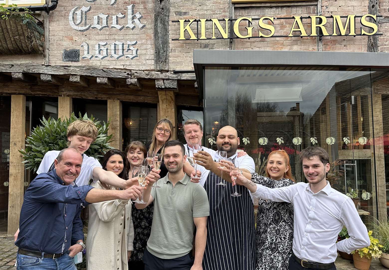 Just six months after opening, the King's Arms pub in Elham has been recognised as the best pub in Kent at Pub & Bar magazine's annual awards. Picture: Maxim PR/Contemporary Pubs